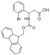 CAS#: 284492-04-2， N-Fmoc-3-Amino-3-(2-Bromo-Phenyl)-Propionic Acid