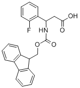 CAS#: 284492-05-3， 3-N-Fmoc-3-(2-Fluorophenyl)Propionic Acid