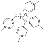 structure of CAS# 28503-70-0, Titanium(IV) Cresylate;Tetracresyl Titanate;Titanium(4+) Cresolate