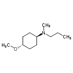 CAS#: 285992-00-9， trans-4-Methoxy-N-Methyl-N-Propylcyclohexanamine