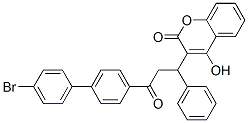 CAS#: 28614-07-5， 3-(3-(4-Bromo(1,1-Biphenyl)-4-Yl)-3-Oxo-1-Phenylpropyl)-4-Hydroxy-2-Benzopyrone