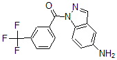 CAS#: 28616-30-0， 1-(alpha,alpha,alpha-Trifluoro-m-Toluoyl)-1H-Indazol-5-Amine