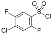 结构式 CAS# 286932-78-3, 4-氯-2,5-二氟苯磺酰氯