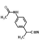 CAS#: 28694-91-9， N-[4-(1-Cyanoethyl)Phenyl]Acetamide