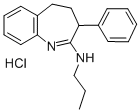 CAS#: 28717-76-2， 4,5-Dihydro-3-Phenyl-2-(Propylamino)-3H-1-Benzazepine Monohydrochloride