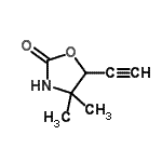 CAS#: 287193-04-8， 5-Ethynyl-4,4-Dimethyl-1,3-Oxazolidin-2-One