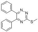 CAS#: 28735-33-3， 5,6-Diphenyl-3-(Methylthio)-As-Triazine