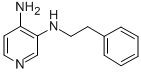 CAS#: 2883-60-5， 3-(Phenethylamino)Pyridin-4-Amine