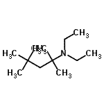 structure of CAS# 288325-45-1, N,N-Diethyl-2,4,4-Trimethyl-2-Pentanamine;2-PENTANAMINE,N,N-DIETHYL-2,4,4-TRIMETHYL-