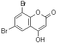 CAS#: 288399-84-8， 6,8-Dibromo-4-Hydroxy-Chromen-2-One