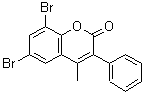 CAS#: 288399-85-9， 6,8-Dibromo-4-Methyl-3-Phenyl-2H-Chromen-2-One