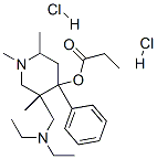 CAS#: 28866-35-5， [5-(Diethylaminomethyl)-1,2,5-Trimethyl-4-Phenyl-4-Piperidyl] Propanoate Dihydrochloride