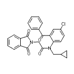 CAS#: 2897-01-0， N-(2-Benzoyl-4-Chlorophenyl)-N-(Cyclopropylmethyl)-2-(1,3-Dioxo-1,3-Dihydro-2H-Isoindol-2-Yl)Acetamide