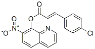 CAS#: 29002-19-5， 3-(4-Chlorophenyl)Propenoic Acid 7-Nitro-8-Quinolyl Ester