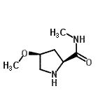 CAS#: 290345-76-5， (2S,4S)-4-Methoxy-N-Methyl-Pyrrolidine-2-Carboxamide