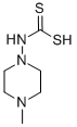 CAS#: 29053-43-8， 4-Methyldithio-1-Piperazinecarbamic acid