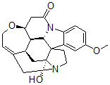 CAS 登录号：29079-34-3， 16-羟基-2-甲氧基士的宁-10-酮