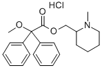 CAS#: 2909-92-4， 2,2-Diphenyl-2-Methoxy-Acetic Acid (1-Methyl-2-Piperidyl)Methyl Ester Hydrochloride