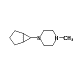 CAS#: 29094-51-7， 1-(Bicyclo[3.1.0]Hex-6-Yl)-4-Methylpiperazine