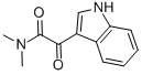 structure of CAS# 29095-44-1, Indole-3-(N,N-Dimethyl)Glyoxylamide;2-(1H-Indol-3-Yl)-N,N-Dimethyl-2-Oxo-Acetamide;2-(1H-Indol-3-Yl)-2-Keto-N,N-Dimethyl-Acetamide;2-(1H-Indol-3-Yl)-N,N-Dimethyl-2-Oxo-Ethanamide
