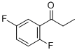 structure of CAS# 29112-90-1, 1-(2,5-Difluorophenyl)-1-Propanone;2',5'-Difluoropropiophenone;1-(2,5-Difluoro-Phenyl)-Propan-1-One