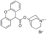 CAS#: 29125-64-2， (1-Methyl-1-Azoniabicyclo[2.2.2]Oct-8-Yl) 9H-Xanthene-9-Carboxylate Bromide