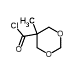 CAS#: 29185-50-0， 5-Methyl-1,3-Dioxane-5-Carbonyl Chloride