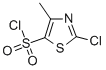 structure of CAS# 292138-59-1, 2-Chloro-4-Methyl-5-Thiazolesulfonylchloride;2-CHLORO-4-METHYL-THIAZOLE-5-SULFONYL CHLORIDE