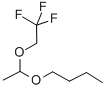 structure of CAS# 2925-42-0, 1-[1-(2,2,2-Trifluoroethoxy)Ethoxy]-Butane;N-BUTYL 2,2,2-TRIFLUOROETHYLACETALDEHYDE ACETAL;Acetaldehydebutyl2,2,2-Trifluoroethylacetal95%;ACETALDEHYDE BUTYL 2,2,2-TRIFLUOROETHYL ACETAL