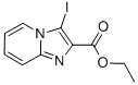 structure of CAS# 292858-07-2, 3-Iodo-Imidazo[1,2-a]Pyridine-2-Carboxylic Acid Ethyl Ester;3-IODO-IMIDAZO[1,2-A]PYRIDINE-2-CARBOXYLIC ACID ETHYL ESTER