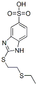CAS#: 29490-12-8， 2-(2-Ethylsulfanylethylsulfanyl)-3H-Benzimidazole-5-Sulfonic Acid