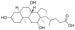 CAS#: 2955-27-3， 4-[(5S,7S,8S,10S,13R,17R)-3,7,12-Trihydroxy-10,13-Dimethyl-2,3,4,5,6,7,8,9,11,12,14,15,16,17-Tetradecahydro-1H-Cyclopenta[a]Phenanthren-17-Yl]Pentanoic Acid
