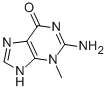 structure of CAS# 2958-98-7, 2-Amino-3,9-Dihydro-3-Methyl-6H-Purin-6-One;St5298932;2-Amino-3-Methyl-3,9-Dihydro-6H-Purin-6-One;Chebi:46892