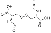 structure of CAS# 29581-98-4, N,N'-Diformyl-L-Cystine;2-Formamido-3-(2-Formamido-3-Hydroxy-3-Oxo-Propyl)Disulfanyl-Propanoic Acid;2-Formamido-3-(2-Formamido-3-Hydroxy-3-Keto-Propyl)Disulfanyl-Propionic Acid;Nsc163157