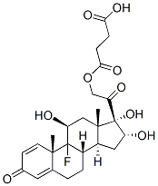 CAS#: 29593-56-4， 9-Fluoro-11beta,16alpha,17,21-Tetrahydroxypregna-1,4-Diene-3,20-Dione Mono(Hydrogen Succinate)