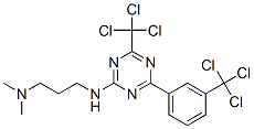 CAS#: 29622-48-8， N,N-Dimethyl-N'-[4-(Trichloromethyl)-6-[3-(Trichloromethyl)Phenyl]-1,3,5-Triazin-2-Yl]-1,3-Propanediamine