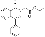 CAS 登录号：296876-23-8， (1-氧代-4-苯基-2(1H)-酞嗪基)乙酸乙酯