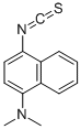 结构式 CAS# 29711-79-3, 4-二甲基氨基-1-萘基异硫氰酸酯