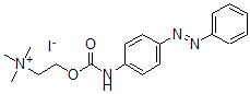 CAS#: 29739-76-2， N,N,N-Trimethyl-2-[[[[4-[(1E)-phenylazo]phenyl]amino]carbonyl]oxy]-Ethanaminium iodide
