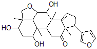 CAS#: 29803-86-9， (17alpha)-21,23-Epoxy-4beta,5alpha,5',6beta-Tetrahydro-1alpha,3alpha,7alpha-Trihydroxy-4beta,8-Dimethyl-24-Norchol-5-Eno[6,5,4-bc]Furan-14,20,22-Trien-12-One