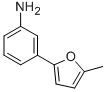 structure of CAS# 298220-43-6, 3-(5-Methyl-Furan-2-Yl)-Phenylamine;3-(5-Methyl-2-Furyl)Aniline;[3-(5-Methyl-2-Furyl)Phenyl]Amine;3-(5-Methyl-Furan-2-Yl)-Phenylamine