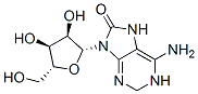 structure of CAS# 29851-57-8, 8-Oxoadenosine;6-Amino-9-[3,4-Dihydroxy-5-(Hydroxymethyl)Tetrahydrofuran-2-Yl]-7H-Purin-8-One;6-Amino-9-[3,4-Dihydroxy-5-(Hydroxymethyl)-2-Tetrahydrofuranyl]-7H-Purin-8-One;6-Amino-9-(3,4-Dihydroxy-5-Methylol-Tetrahydrofuran-2-Yl)-7H-Purin-8-One