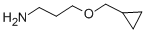 structure of CAS# 2986-60-9, 3-(Cyclopropylmethoxy)Propan-1-Amine;3-(Cyclopropylmethoxy)Propylammonium;Zinc04207372
