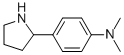structure of CAS# 298690-88-7, Dimethyl-(4-Pyrrolidin-2-Yl-Phenyl)-Amine;DIMETHYL-(4-PYRROLIDIN-2-YL-PHENYL)-AMINE;2-[4-(DIMETHYLAMINO)PHENYL]PYRROLIDINE