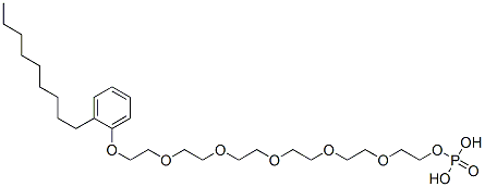 CAS#: 29994-44-3， 17-(Nonylphenoxy)-3,6,9,12,15-Pentaoxaheptadecan-1-Yl Dihydrogen Phosphate