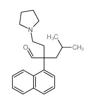 CAS#: 30120-85-5， 4-Methyl-2-Naphthalen-1-Yl-2-(2-Pyrrolidin-1-Ylethyl)Pentanal