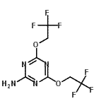 CAS#: 301211-00-7， 4,6-Bis(2,2,2-Trifluoroethoxy)-1,3,5-Triazin-2-Amine
