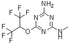CAS#: 301211-06-3， 6-[(1,1,1,3,3,3-Hexafluoro-2-Propanyl)Oxy]-N-Methyl-1,3,5-Triazine-2,4-Diamine