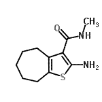 CAS#: 301321-97-1， 2-Amino-N-Methyl-5,6,7,8-Tetrahydro-4H-Cyclohepta[b]Thiophene-3-Carboxamide