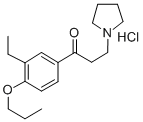 CAS#: 30195-67-6， 1-(3-Ethyl-4-Propoxyphenyl)-3-Pyrrolidin-1-Ylpropan-1-One Hydrochloride